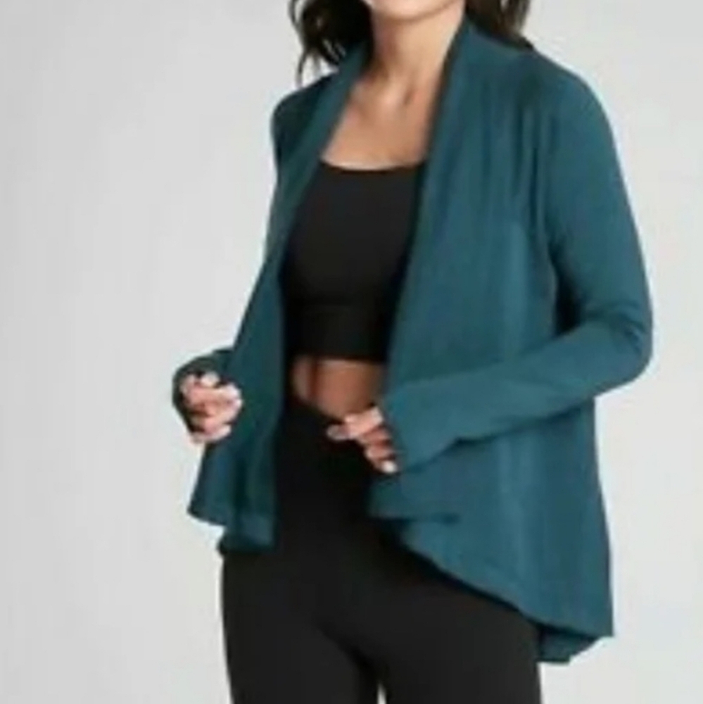 Athleta Nirvana Cardigan Medium - image 1